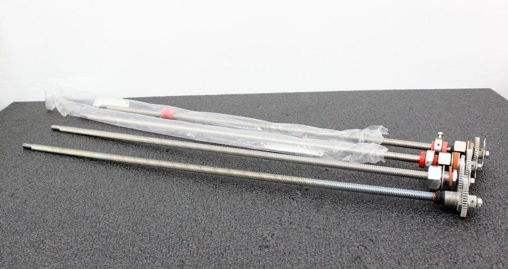 SP Industries S6BW-1272 Rev. E Heavy Duty Ballscrew Linear Stage Actuator Set