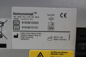 Serion Immunomat Automated ELISA Analyzer with Integrated Incubation and Barcode Scanning, 3 of 3