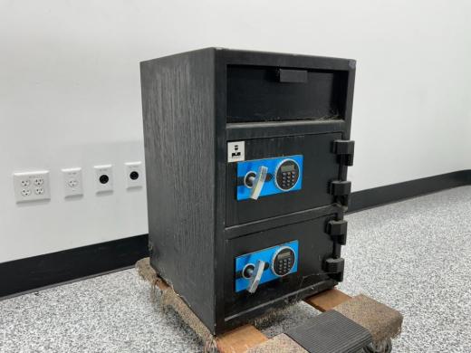 B-Rate Double Door Front Load Hopper Depository Safe with Combination Locks-cover
