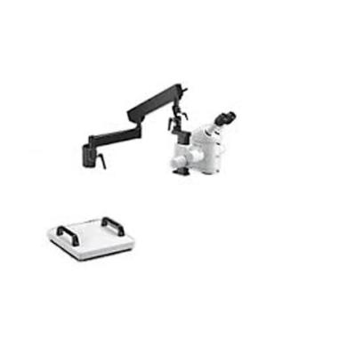 SMS25PD Articulating Arm Boom Stand with Mounting Pedestal and Weighted Base-cover
