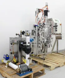 Sartorius Biostat C ES12 Bioreactor System with Integrated Sussman ES12 Chiller/Electric Boiler, 2 of 12