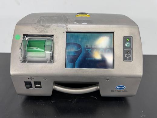 Hach Met One 3400 Airborne Particle Counter with Touchscreen and Integrated Printer-cover