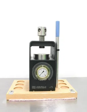 ICL 1 & 2 Ton E-Z Press Hydraulic Laboratory Press CE01 #8514 for Precision Sample Preparation