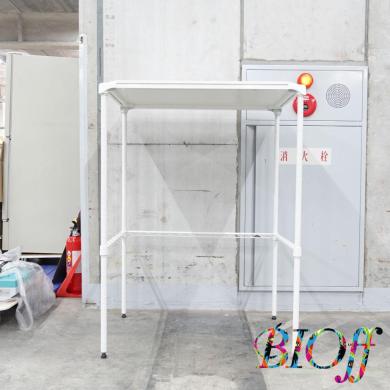 8030 Laboratory Equipment Stand, 90 × 60 × 123 cm, White-cover