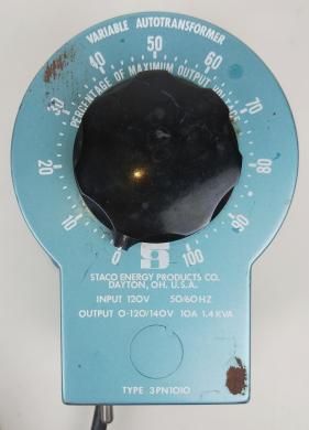 Staco 3PN1010 Variable Autotransformer-cover