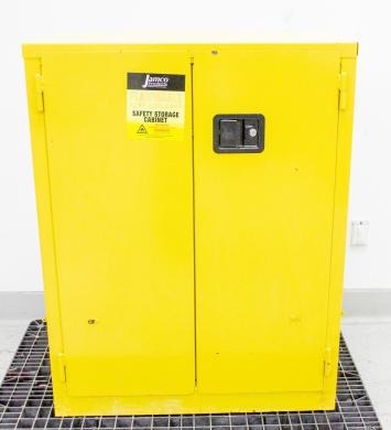 Jamco 18x34x44 Self-Closing Flammable Safety Cabinet for Hazardous Liquid Storage-cover