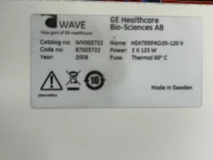 GE Healthcare Wave Bioreactor 20/50EHT Single-Use Cell Culture System, 4 of 4