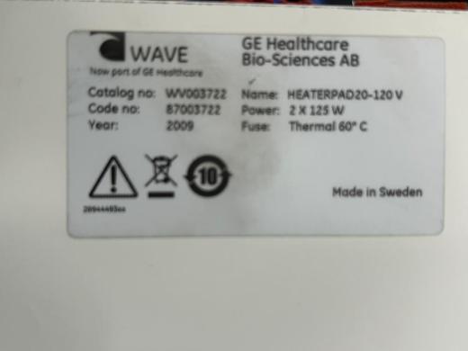 GE Healthcare Wave Bioreactor 20/50EHT Single-Use Cell Culture System-cover