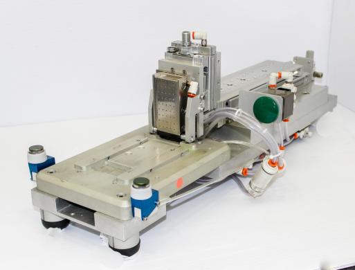 Kinematic Mesa Kapton Heater Lamination Module with Compressed Air Vacuum-cover