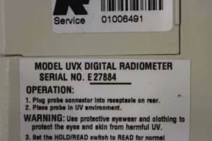 UVP UVX Digital Radiometer for 365nm UV Irradiance Measurement, 2 of 2