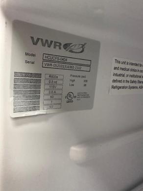 VWR Undercounter Laboratory Refrigerator for Sample and Reagent Storage-cover