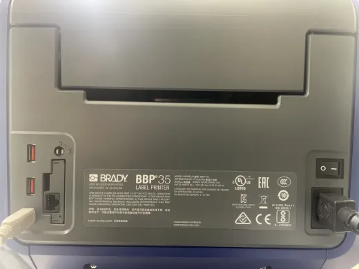 Brady BBP35 Industrial Label Printer with Computer and Pre-installed Software
