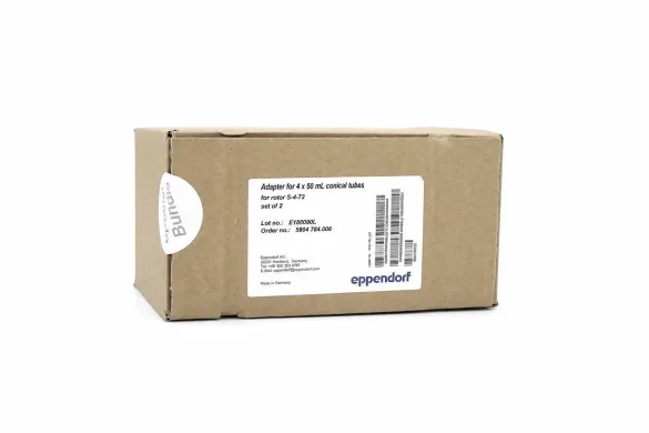 Eppendorf Centrifuge Adapter Set 5804784006 for S-4-72 Rotor, 4 × 50 mL, Set of 2