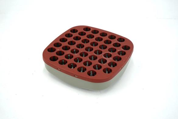 GE Frac 950 Rack D Red Adapter Holder for 45 x 30 mm Tubes-cover
