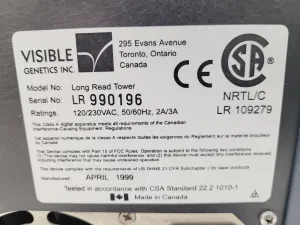 Visible Genetics Long-Read Tower DNA Sequencer for Extended Genetic Analysis, 4 of 10