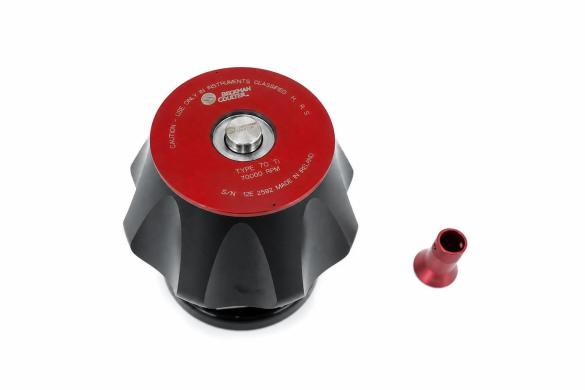 Beckman Coulter 70 Ti Fixed-Angle Titanium Ultracentrifuge Rotor, 8 × 39 mL, 70,000 rpm