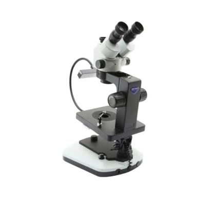 Trinocular Stereozoom Microscope with Brightfield and Darkfield Illumination for Gemology-cover