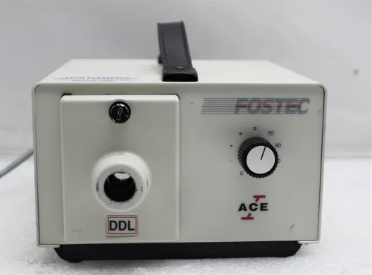 Fostec 20500.2 AC Halogen Variable Intensity Light Source for Microscope Imaging
