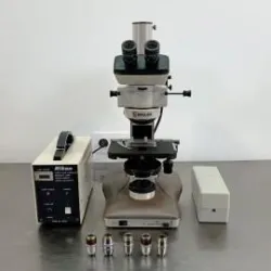 Nikon Labophot 2 Fluorescence Microscope with Binocular Head and Mechanical Stage, 2 of 13