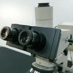 Olympus BH2 Microscope with Fluorescence and Super Wide Trinocular Head, 10 of 11