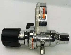 Liquid Air 2122381-350 Stainless-Steel Hydrogen Pressure Regulator (CGA 350), 4 of 5
