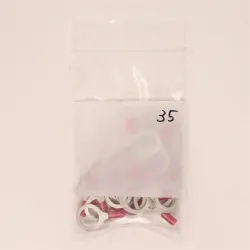 TE Connectivity Model 328975 Ring Crimp Terminal for AWG 22-16 Wires, 5 of 8