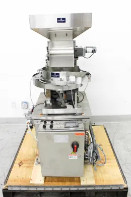 R-Tech 15-110AC-FC-B-H-CS Vibratory Bowl Feeder with Integrated Hopper, 900 lbs Capacity