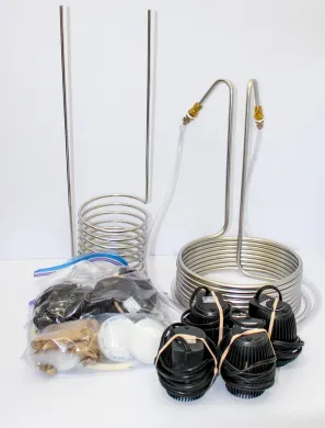 CPD Storage Box with Dual 304 Stainless Steel Condensing Coils and JWM-210A Submersible Pump