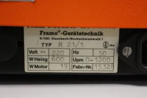 Franz Morat M21/1 Hot Plate with Magnetic Stirrer, 2 of 3