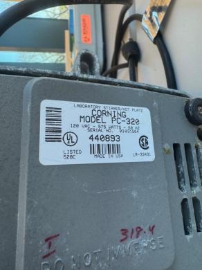 Corning PC-320 Hotplate/Stirrer-cover