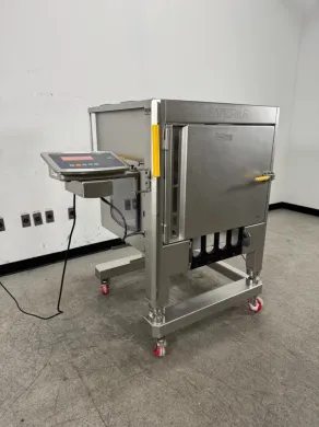 Sartorius 400L Stainless Steel Mixing Palletank with Integrated Control Panel and Mobility