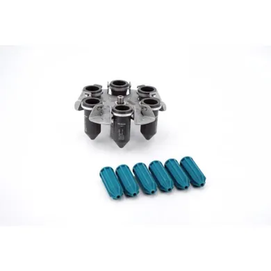 Hettich 1619 Swing Out Rotor with Buckets and Adapters