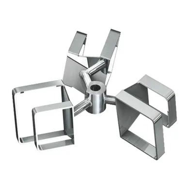 Heidolph 036300506 Overhead Stirrer Visco Jet Crack Impeller, 120mm (Stainless Steel)