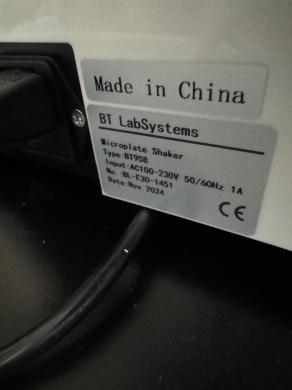 BT Lab Systems Orbital Shaker-cover
