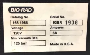 Bio-Rad 483 Gel Slab Dryer for High-Resolution Gel Preservation, 8 of 8