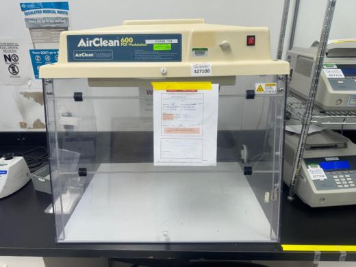 AirClean Systems AC632DB AirClean 600 PCR Workstation with HEPA Filtration-cover