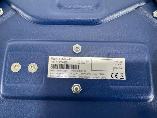 Mettler Toledo PBD655 Digital Weighing Platform with Stainless Steel Surface-cover