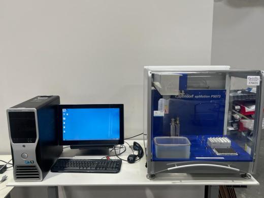 Eppendorf Motion 5073 Automated Liquid Handler for Precise Bioprocessing Applications-cover