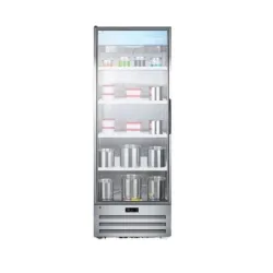 Accucold ACR1718LH 17 cu.ft. Pharmacy Refrigerator with Glass Door & Stainless Steel Interior, 2 of 3