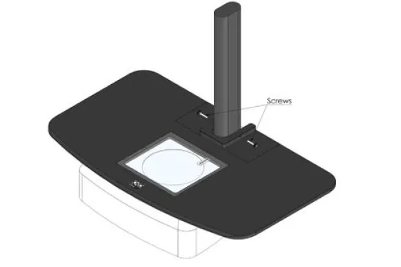 Okolab LEICA M HL Glass/Metal Thermal Plate with H401-T Controller for Leica Stereo Microscopes