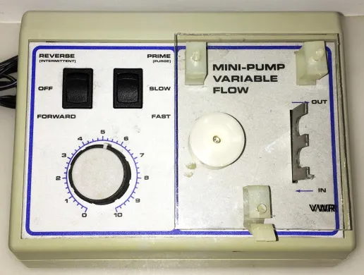 VWR Mini-Pump 3386 Variable-Speed Peristaltic Pump for Precise Fluid Transfer