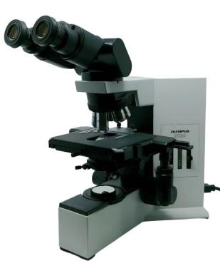 Olympus BX40 Compound Microscope with Tilting Binocular Head and Plan Objectives-cover