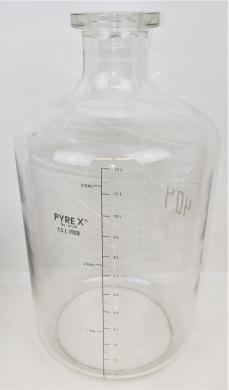 Corning PYREX 1596-13L Borosilicate Glass Solution Carboy Bottle, 13.25L Capacity-cover