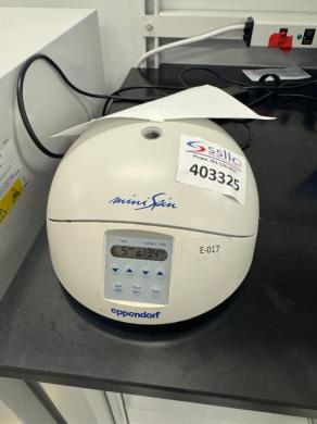 Eppendorf miniSpin Model 5452 Benchtop Microcentrifuge-cover