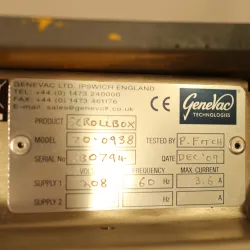 Genevac Edwards XDS 5 HT-4X Controller Scrollbox 70-0938 for Vacuum Pump Systems, 7 of 7