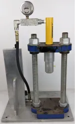 Enerpac PT142 Two-Speed Hand Pump with RC53 Hydraulic Cylinder - 5 Ton, 4 of 5