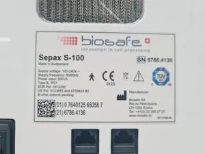 Biosafe Sepax S-100 Cell Separation System, 4 of 17