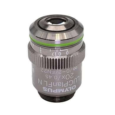 Olympus LUCPlanFL N 20x Microscope Objective ∞/0-2/FN22-cover