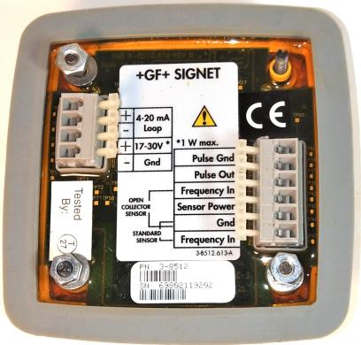 GF Signet 3-8512 Insertion-Style Paddlewheel Flow Transmitter for Liquid Flow Measurement-cover