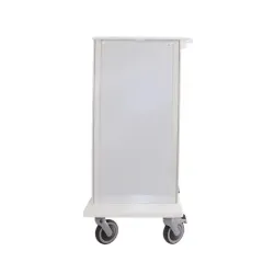 TrippNT Element 03 Laboratory Storage Cart with White Locking Drawers, 3 of 8